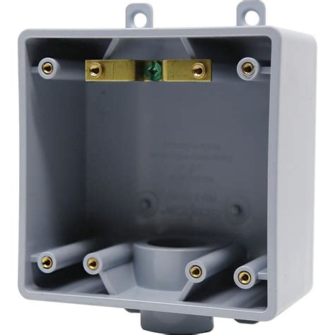 1.25 inch junction box 2-gang|1 gang plastic electrical box.